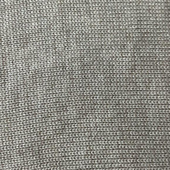 Joan Vass 100% Viscose Knit Open-Front Cardigan Long Sleeve Gray Women's Medium - Picture 9 of 9